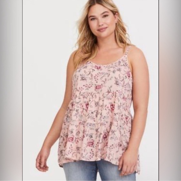 TORRID CHALLIS STRAPPY CAMI size 10 0 - Picture 1 of 6